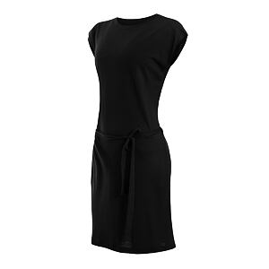 SENSOR MERINO ACTIVE sukienka damska czarna