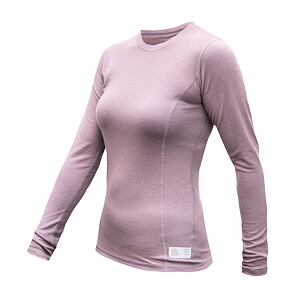 SENSOR MERINO DF damska koszulka z długim rękawem mystic violet
