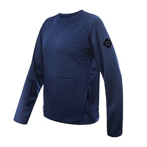 SENSOR MERINO UPPER traveller bluza damska głęboki błękit
