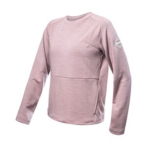SENSOR MERINO UPPER traveller bluza damska w kolorze brudnego różu