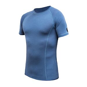 SENSOR MERINO AIR męska koszulka z krótkim rękawem riviera blue