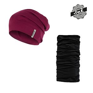 SENSOR SET MERINO ACTIVE czapka + szalik