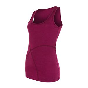 SENSOR MERINO ACTIVE koszulka damska lilla