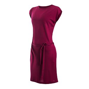 SENSOR MERINO ACTIVE sukienka damska liliowa