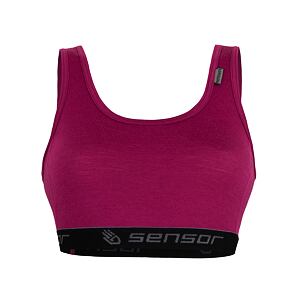 SENSOR MERINO ACTIVE biustonosz damski lilla