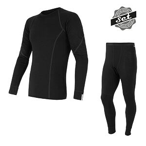 SENSOR SET MERINO ACTIVE długi rękaw męski + spodnie