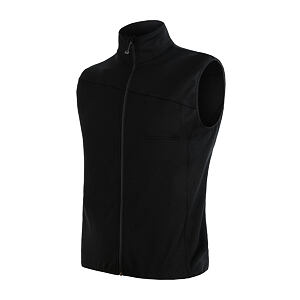 SENSOR MERINO EXTREME kamizelka męska czarna